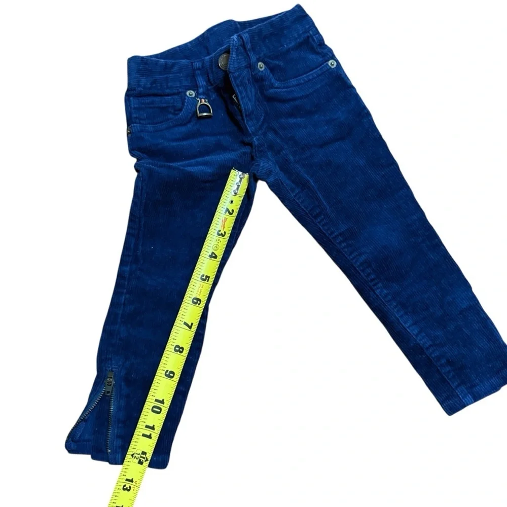 Ralph Lauren Toddler Unisex Blue Corduroy Pants/Jeans -Size 2T